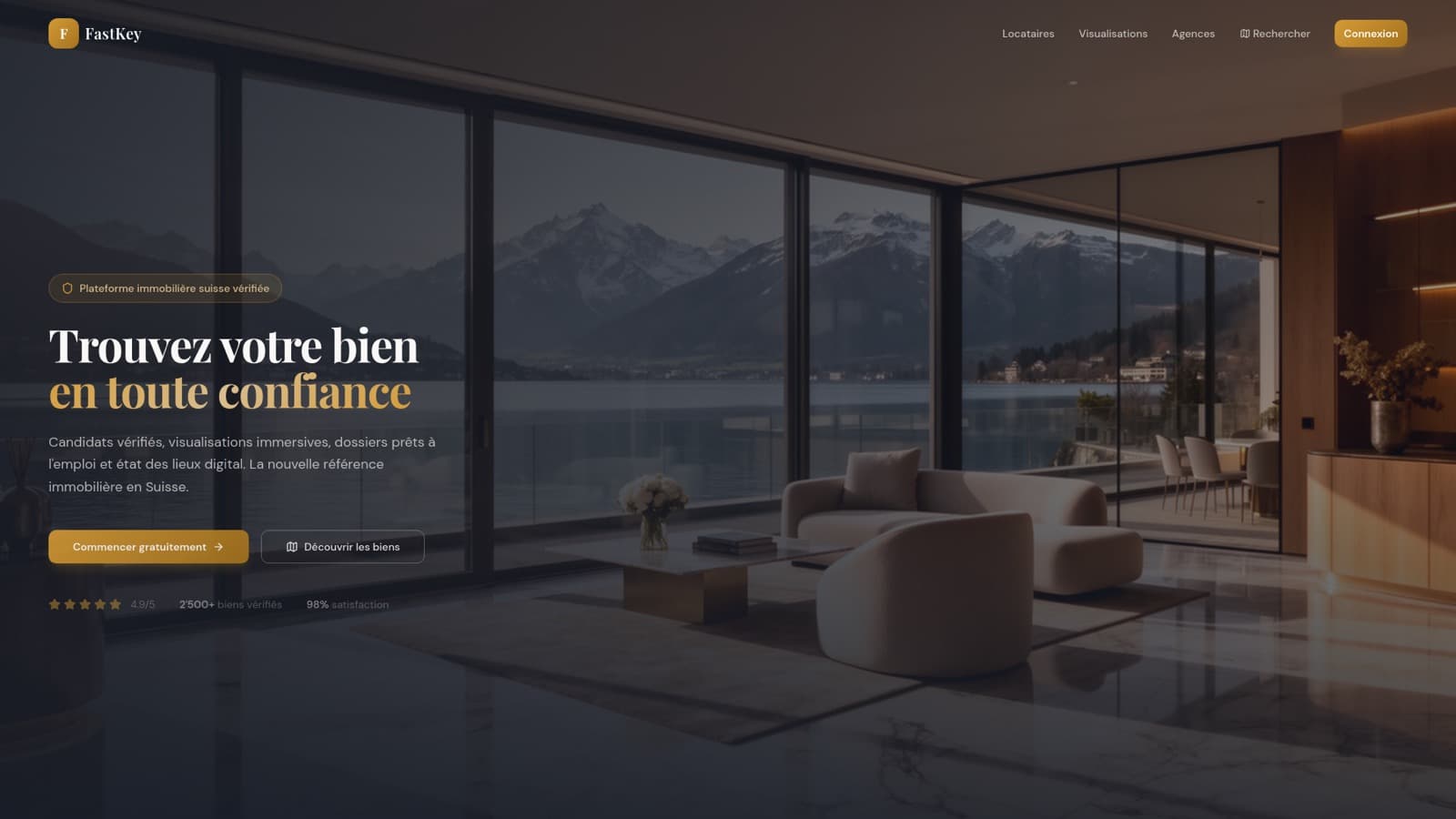 FastKey : Plateforme locative suisse