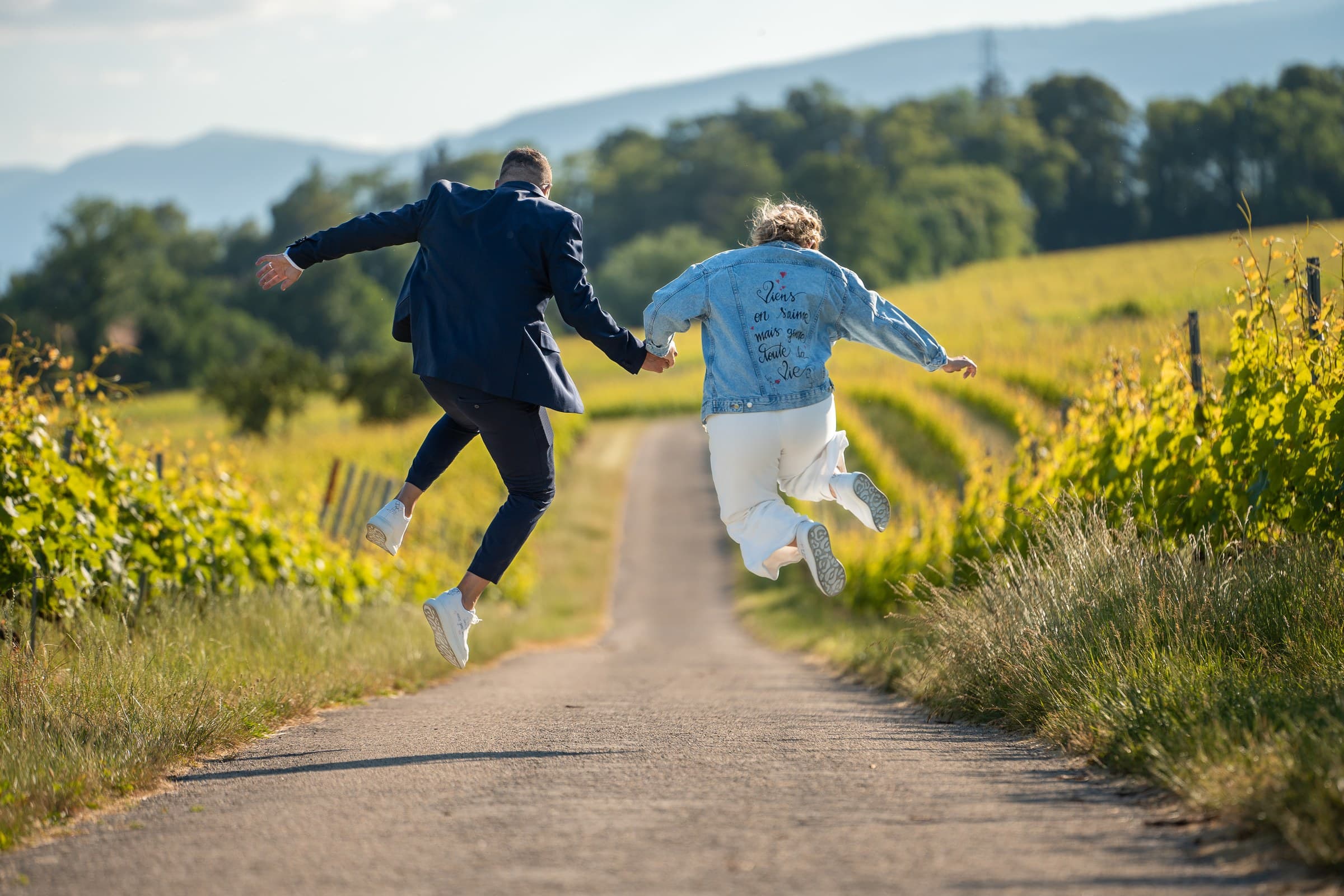 Fred & Jojo au vignoble #1