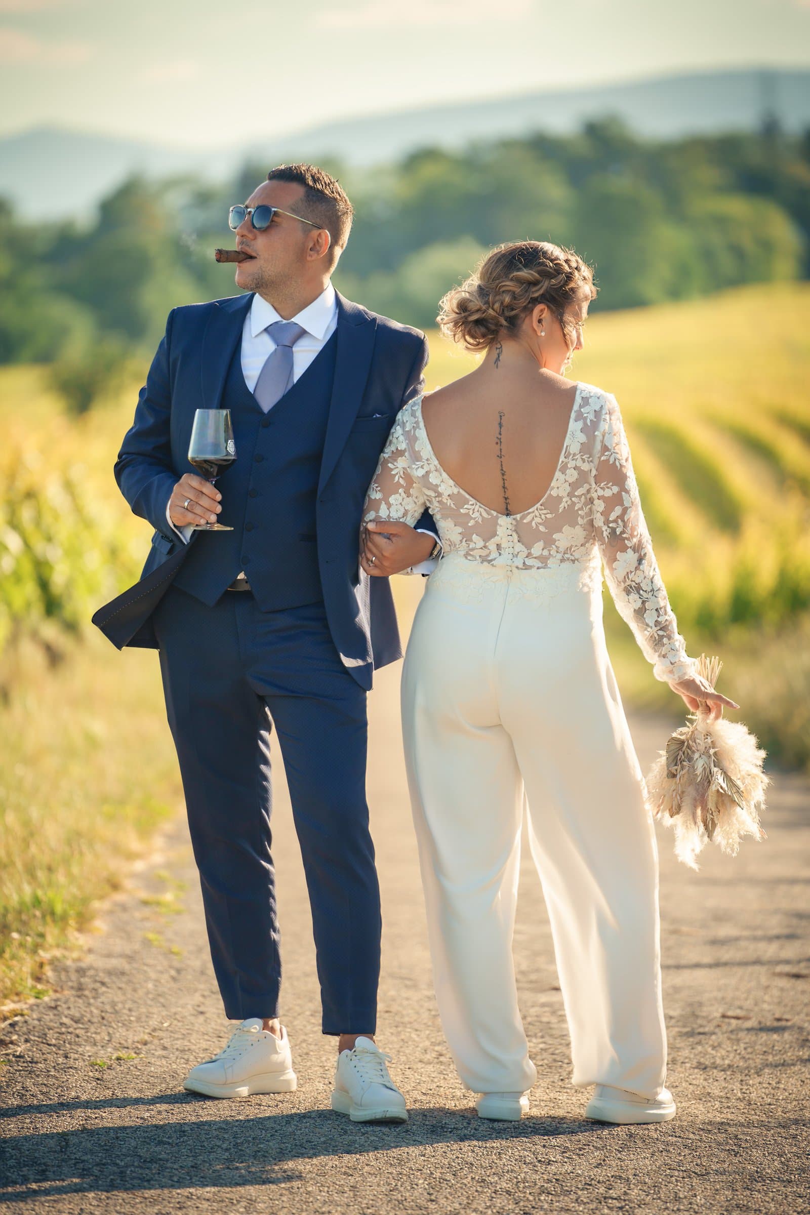 Fred & Jojo au vignoble